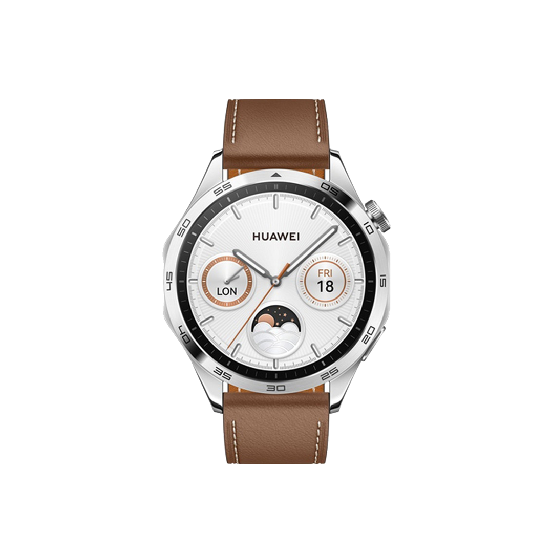 Huawei Watch GT 4 46mm Brown - Brown Leather Strap Huawei Watch GT 4 46mm Brown - Brown Leather Strap